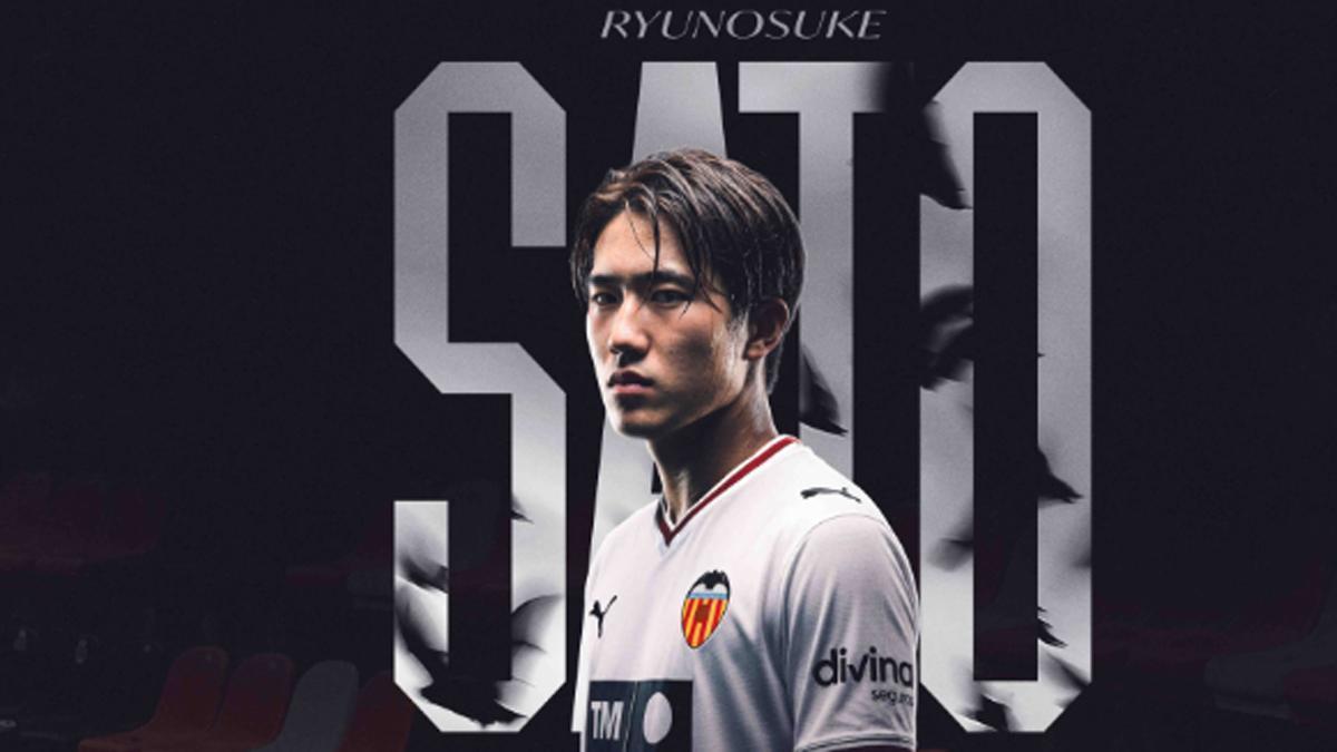 Sato, nuevo futbolista del Valencia CF