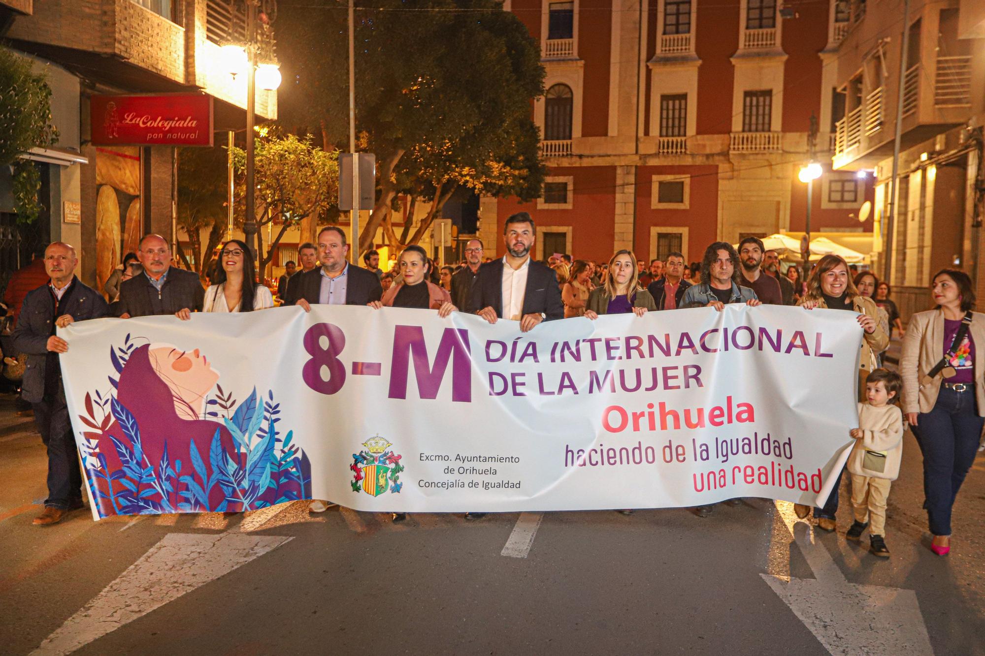 Marcha 8M en Orihuela