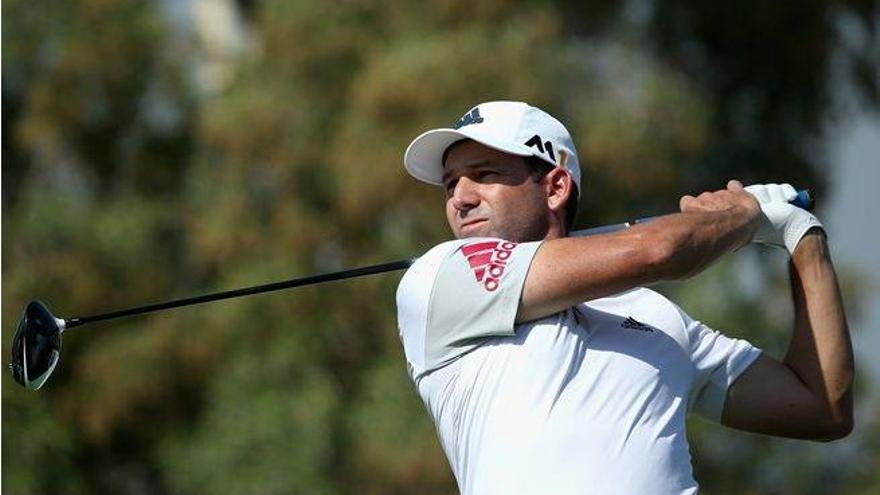 Sergio García finaliza como líder la 2ª jornada del DP World Tour Championship en Dubai