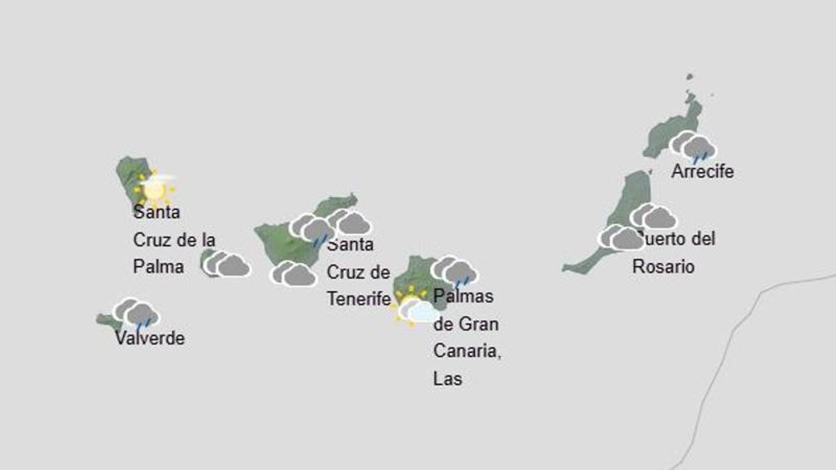 Predicción del tiempo en Canarias (del 27abril al 3 de mayo)