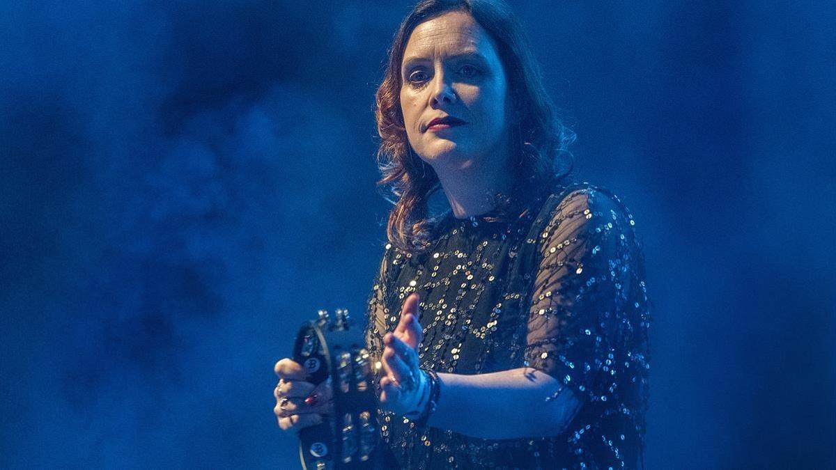 Rachel Goswell, en el concierto de Slowdive en Apolo