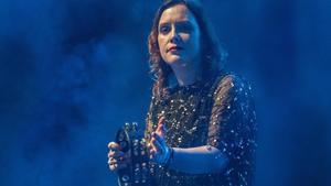 Rachel Goswell, en el concierto de Slowdive en Apolo