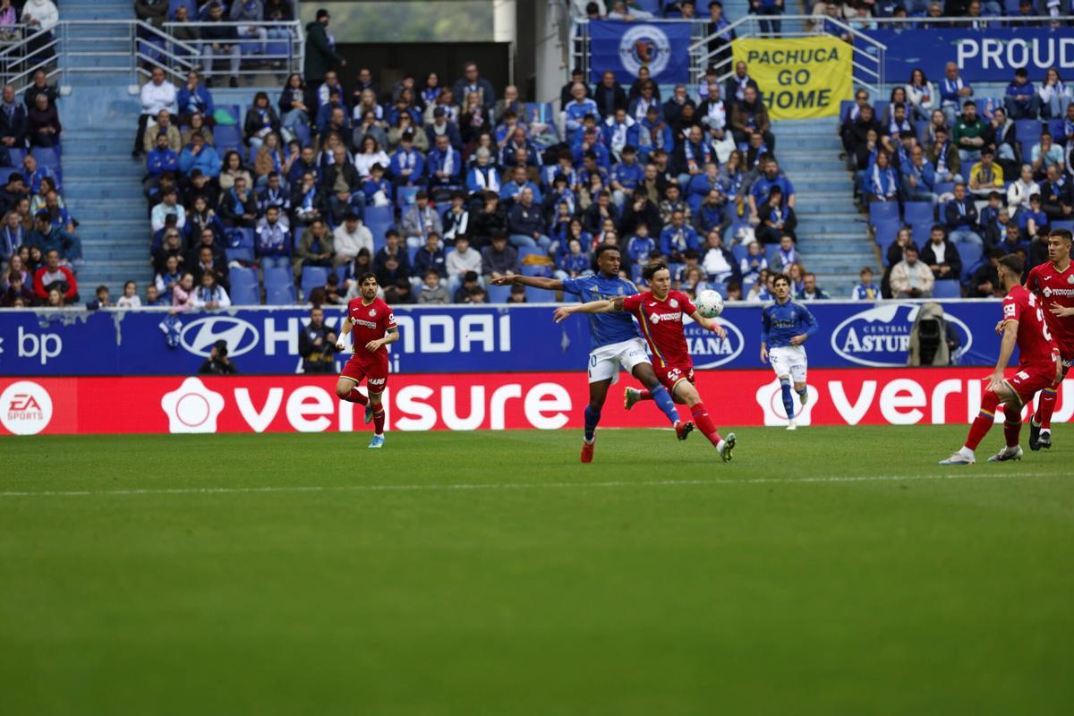 EN IMÁGENES: El Real Oviedo recibe al Getafe en el Tartiere