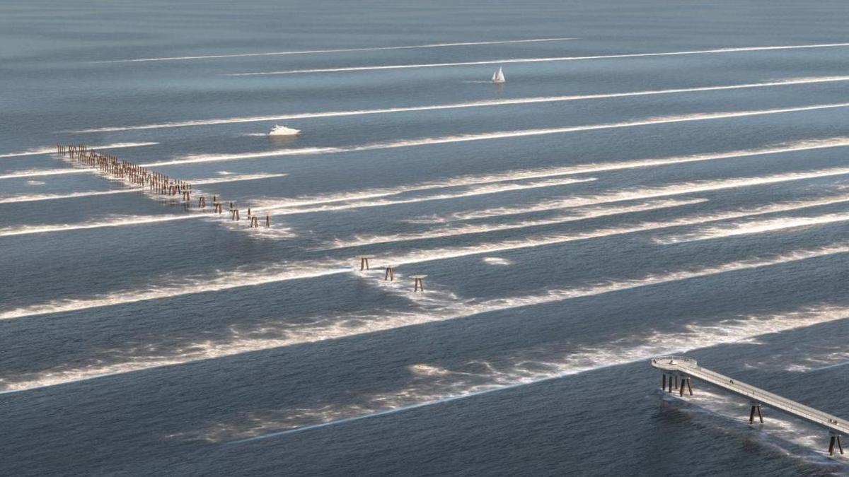 El Pantalán del Port de Sagunt sigue a la espera de su paseo sobre el mar.