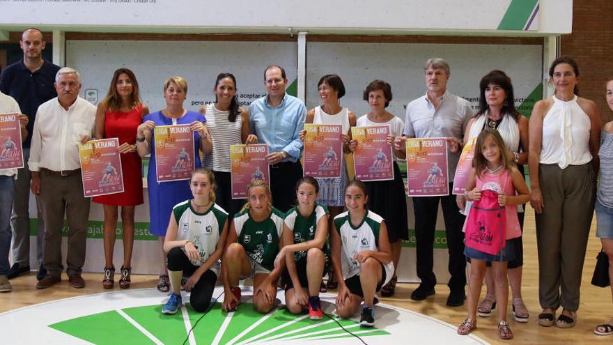 La presentación de la Liga de Verano, este jueves en Los Guindos.