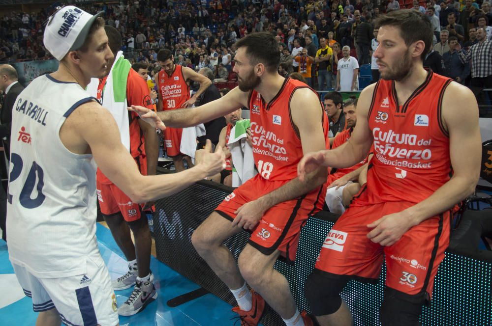 Real Madrid - Valencia Basket, en imágenes