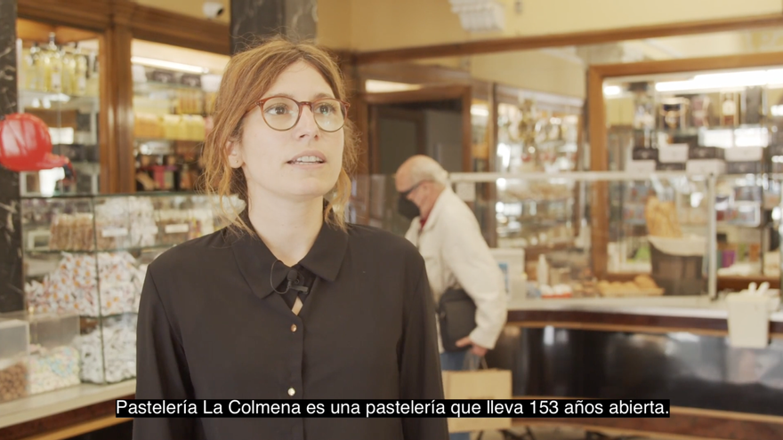 Pastelería La Colmena, uno de los negocios que forma parte de re-connecta