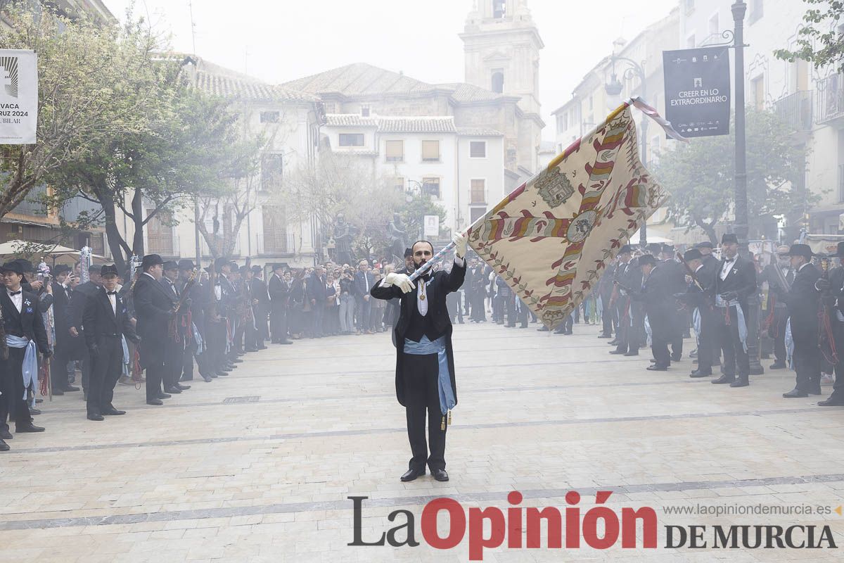 Las Fiestas de Yecla y peregrinos de Lorca llegan a Caravaca