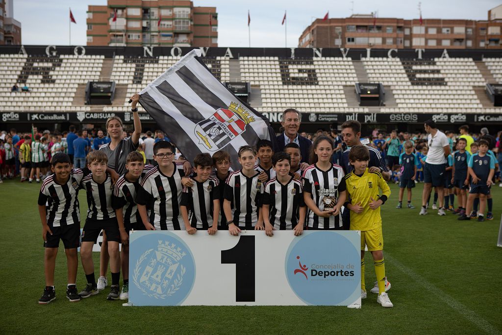 Clausura de la liga coal de fútbol en Cartagena