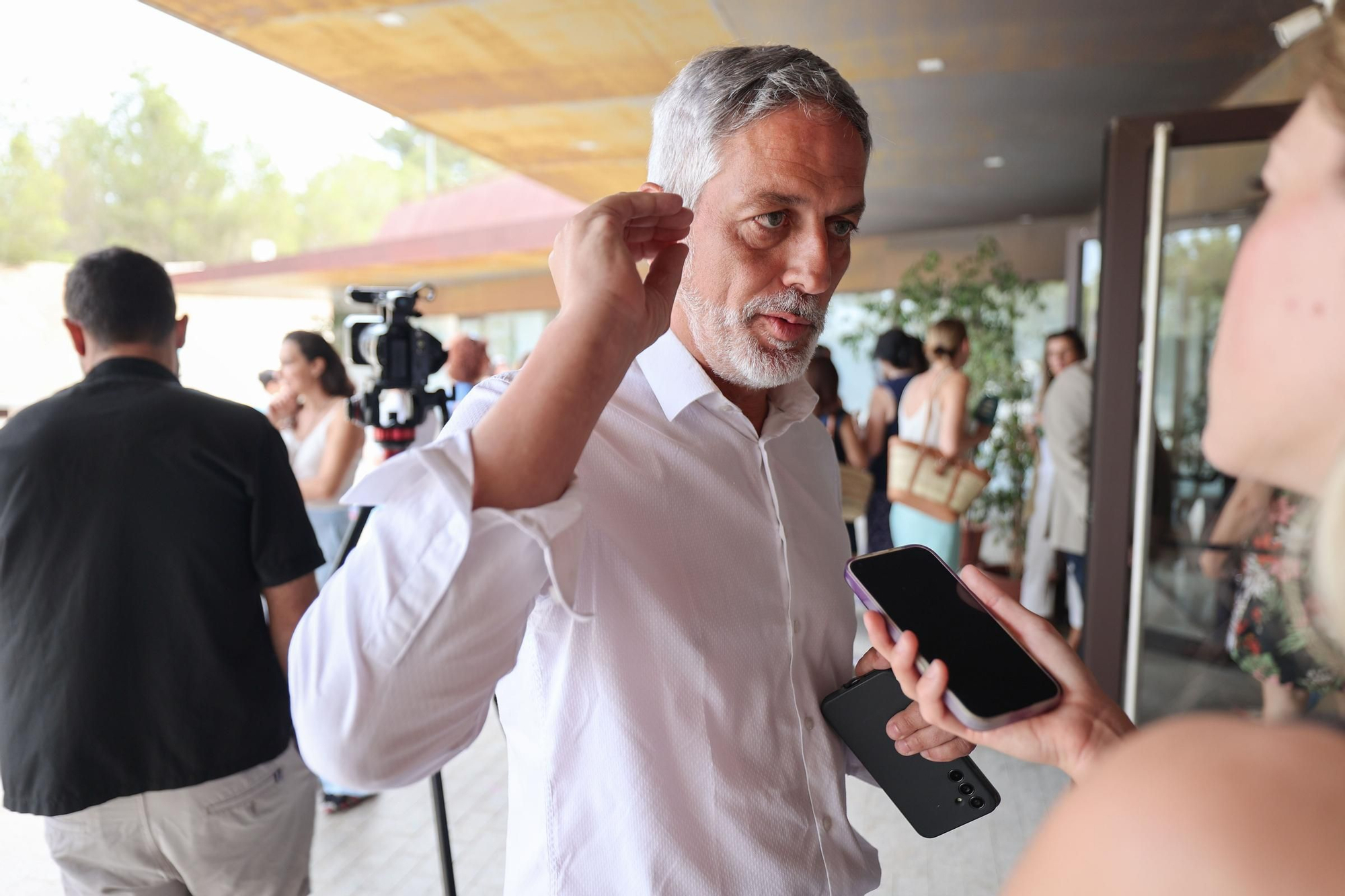 Galería: Imágenes de la reunión del conseller de Educación con los directores de los centros de Ibiza y Formentera