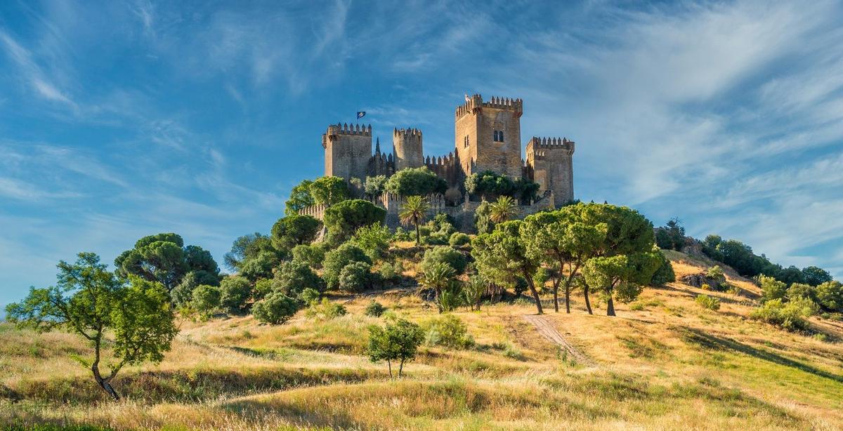 Castillo de Almodóvar del Río, España.