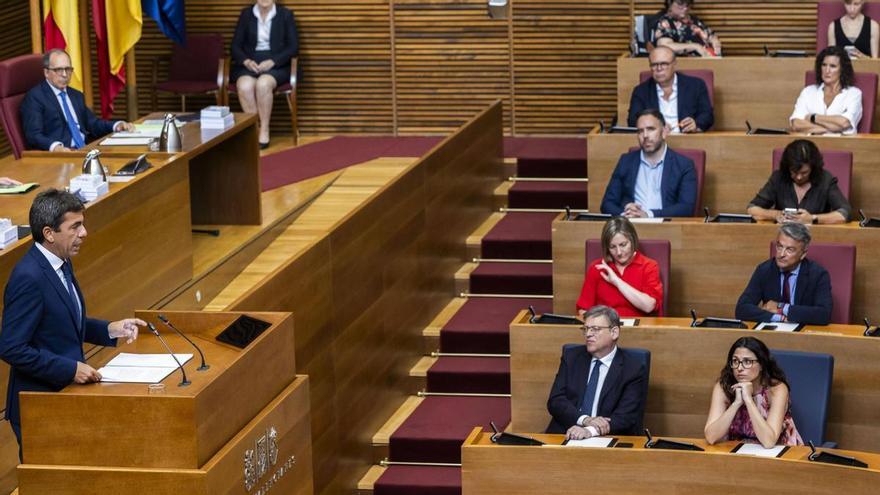 Mazón y Puig llevan su cara a cara al Senado