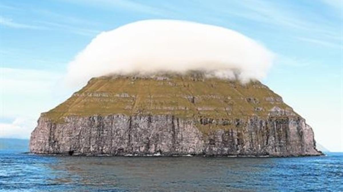 La isla Litla Dimun, en el archipiélago de las Feroe.