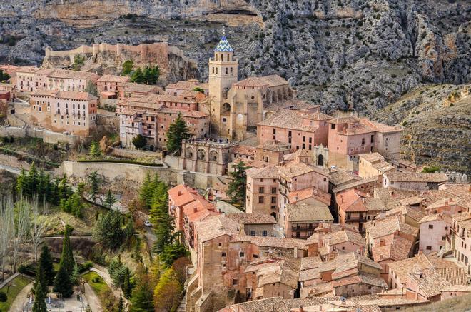 Panorámica de Albarracín, en Teruel