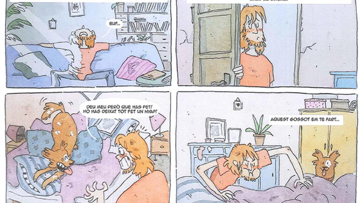 Imágenes del comic ganador, 'Una nueva etapa', de Sònia Pallejero