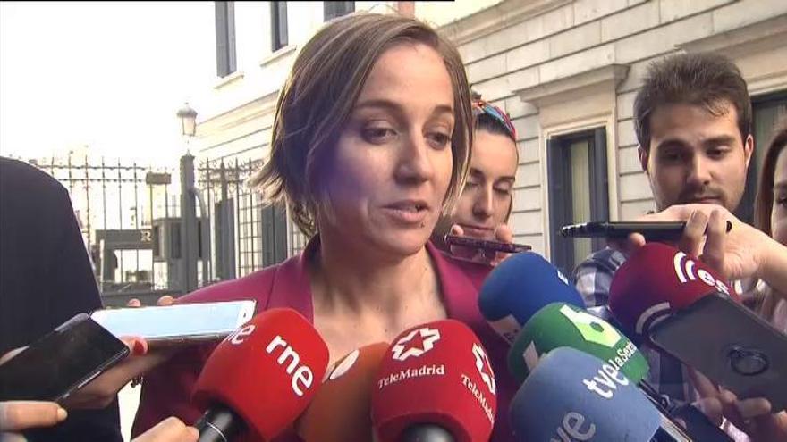 Tania Sánchez: "Es un honor que Íñigo haya querido que le acompañara"