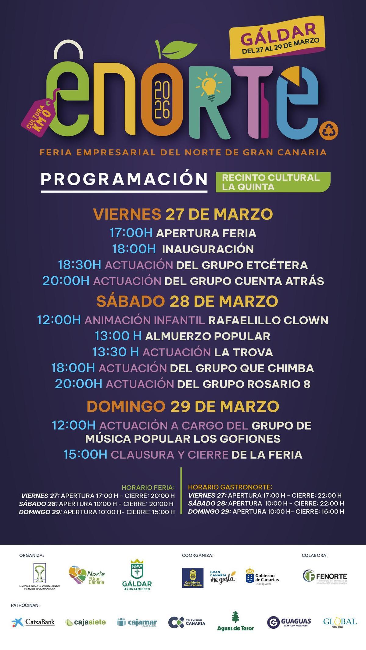 Cartel Enorte 2026