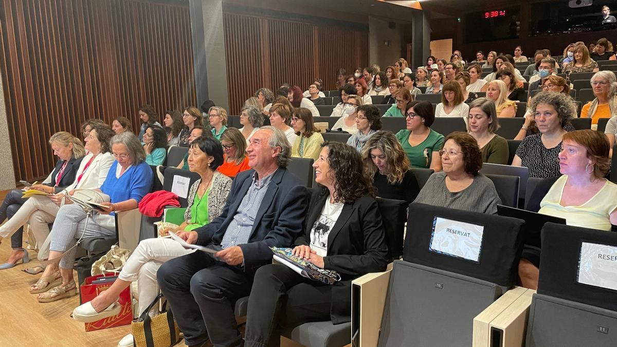 El conseller de Educación y FP, Martí March, en la inauguración de las Jornadas de Innovación y Competencia Comunicativa, en el CaixaForum Palma.