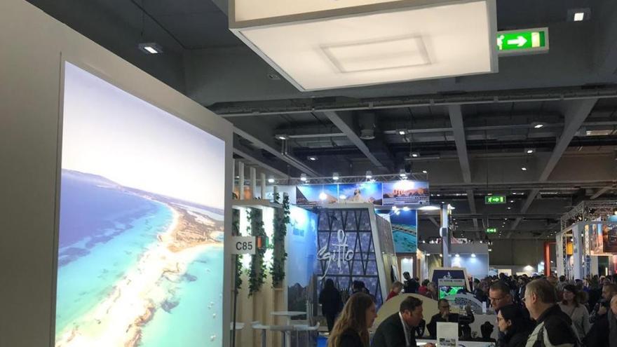 Estand de Formentera en Milán