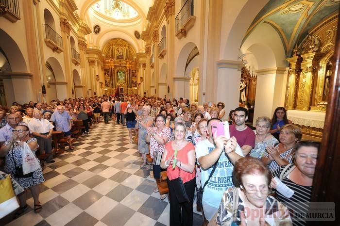 Bajada de la Virgen de la Fuensanta desde su Santuario en Algezares (II)