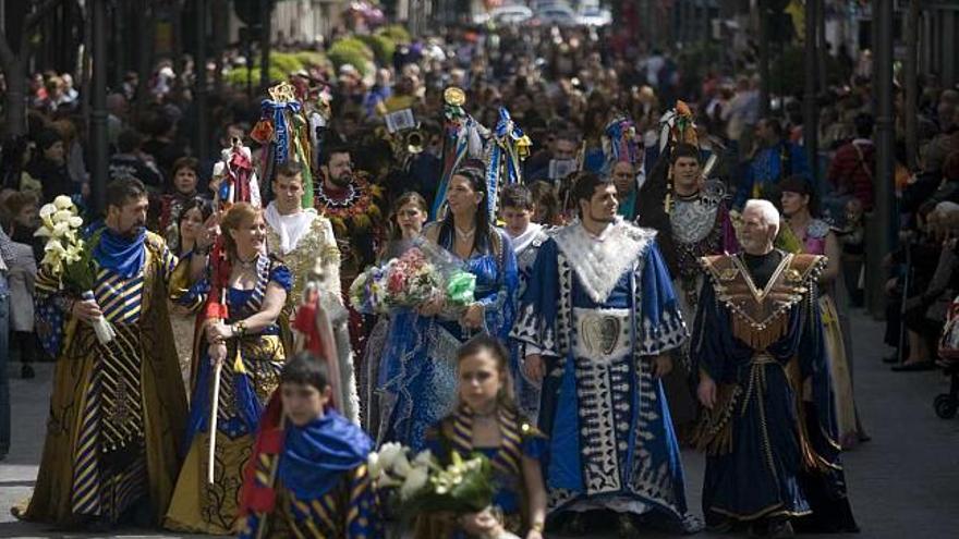 Desfile de Fiestas de Moros y Cristianos, San Vicente.