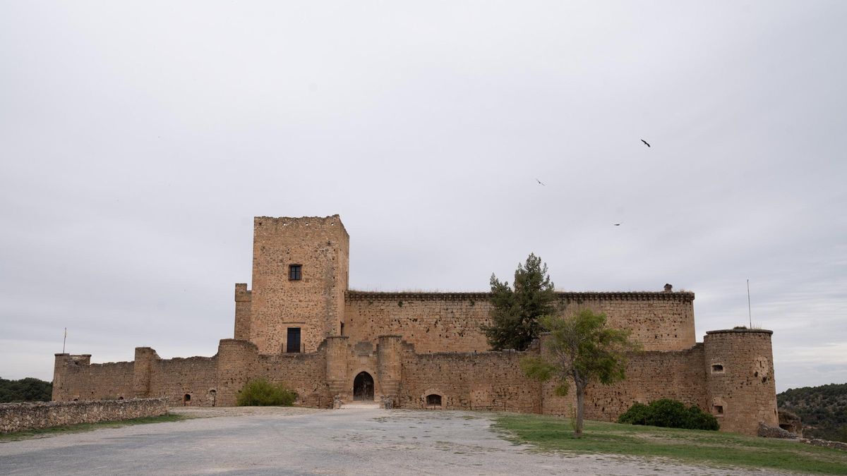Vista del castillo de Pedraza, que se ha abierto al público por primera vez.