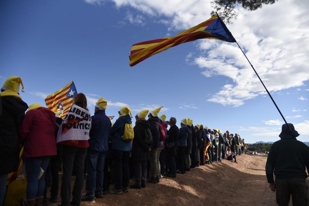 Tractorada a Lledoners.