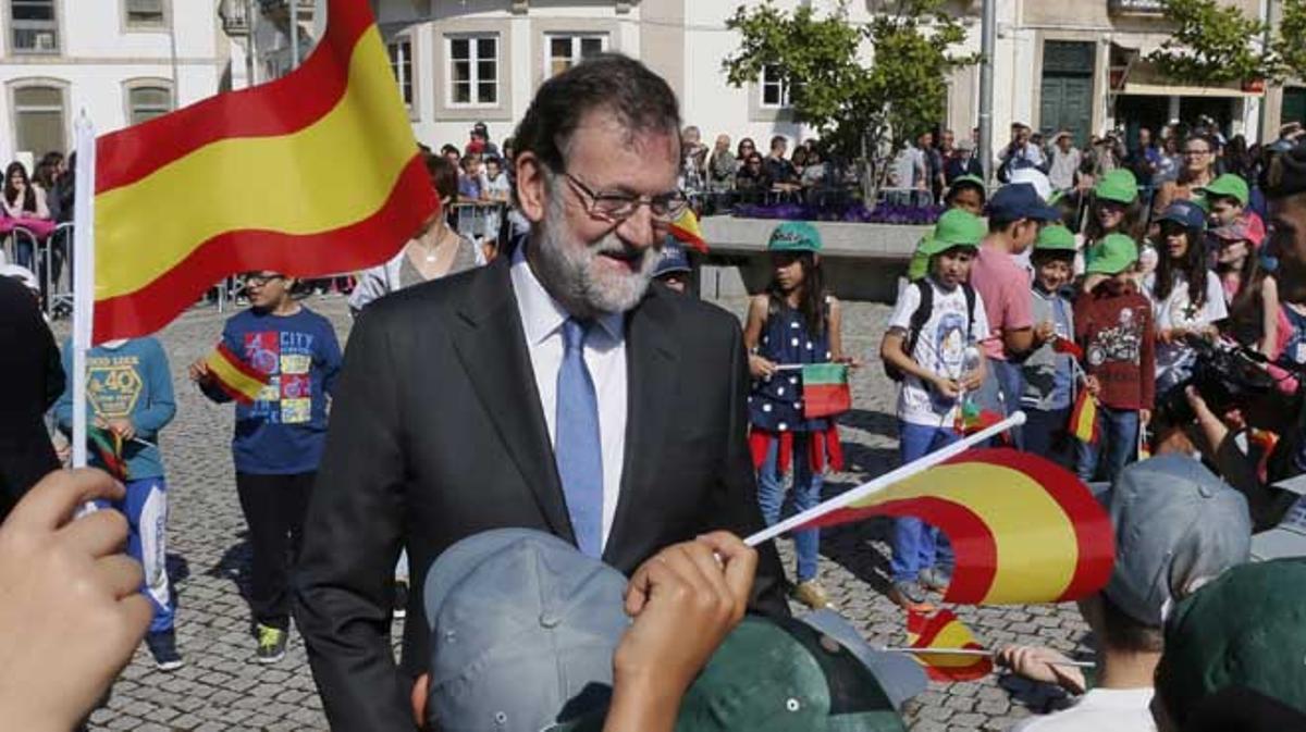 El president del Govern, Mariano Rajoy, afirma que estarà al que disposin els tribunals de Justícia.