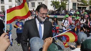 El president del Govern, Mariano Rajoy, afirma que estarà al que disposin els tribunals de Justícia.