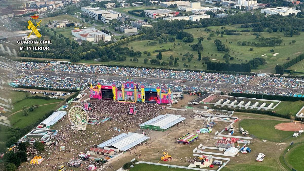 VÍDEO: El Boombastic en Llanera, a vista de dron