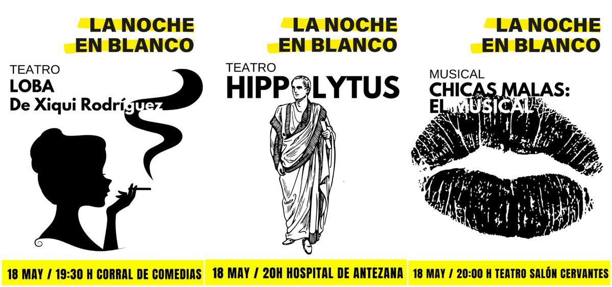 Obras teatrales en la Noche en Blanco en Alcalá de Henares