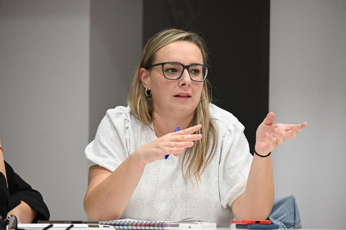 La diputada socialista Rocío Ibáñez