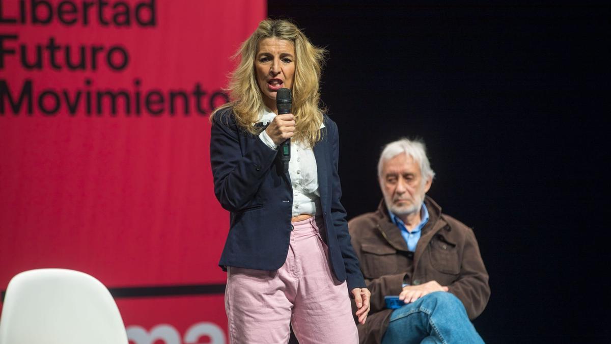 Yolanda Díaz, en Palma: "Me dejaré la piel para que no gobierne Vox"