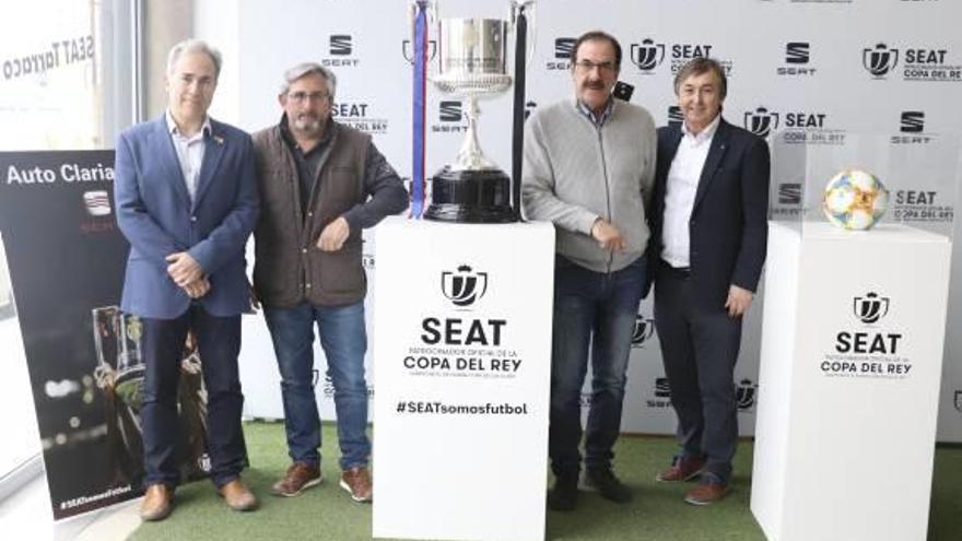 La Copa del Rey hace parada en Ontinyent antes de la final