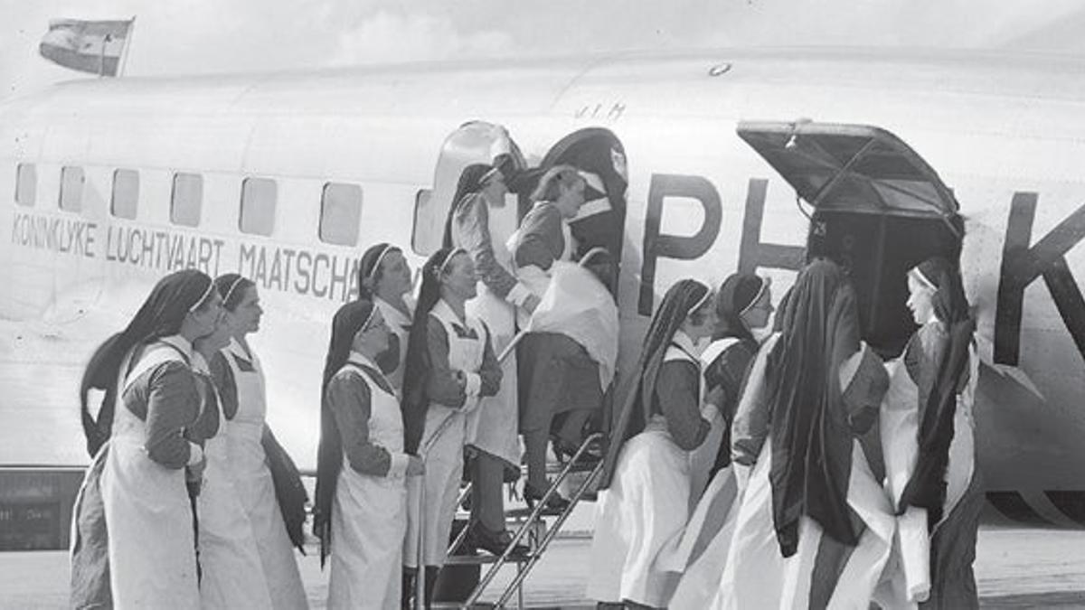 La aerolínea KLM conmemora sus primeros 90 años de historia