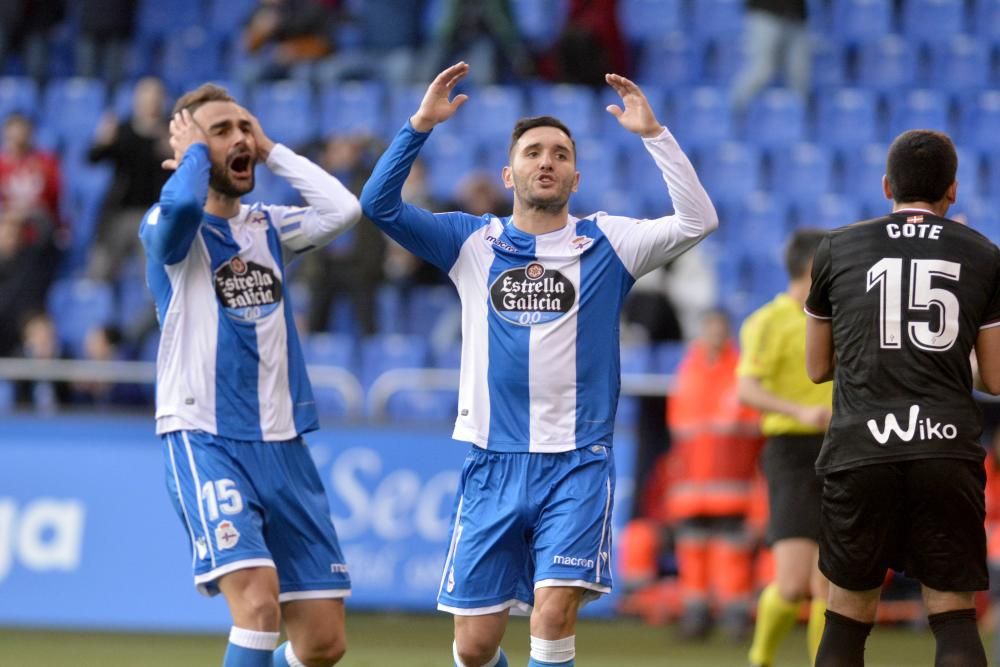 El Dépor no pasa del empate ante el Espanyol