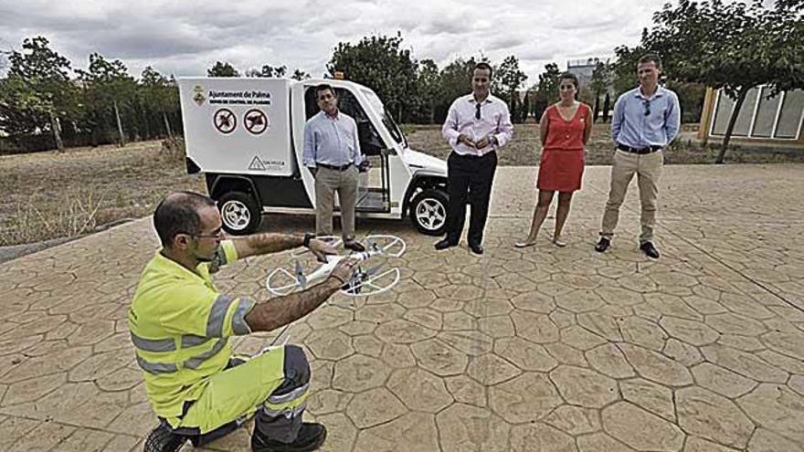 En aÃ±os anteriores se han realizado actuaciones con drones.