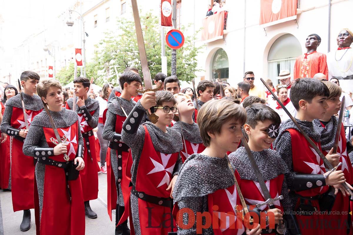 Moros y Cristianos en la mañana del día dos en Caravaca