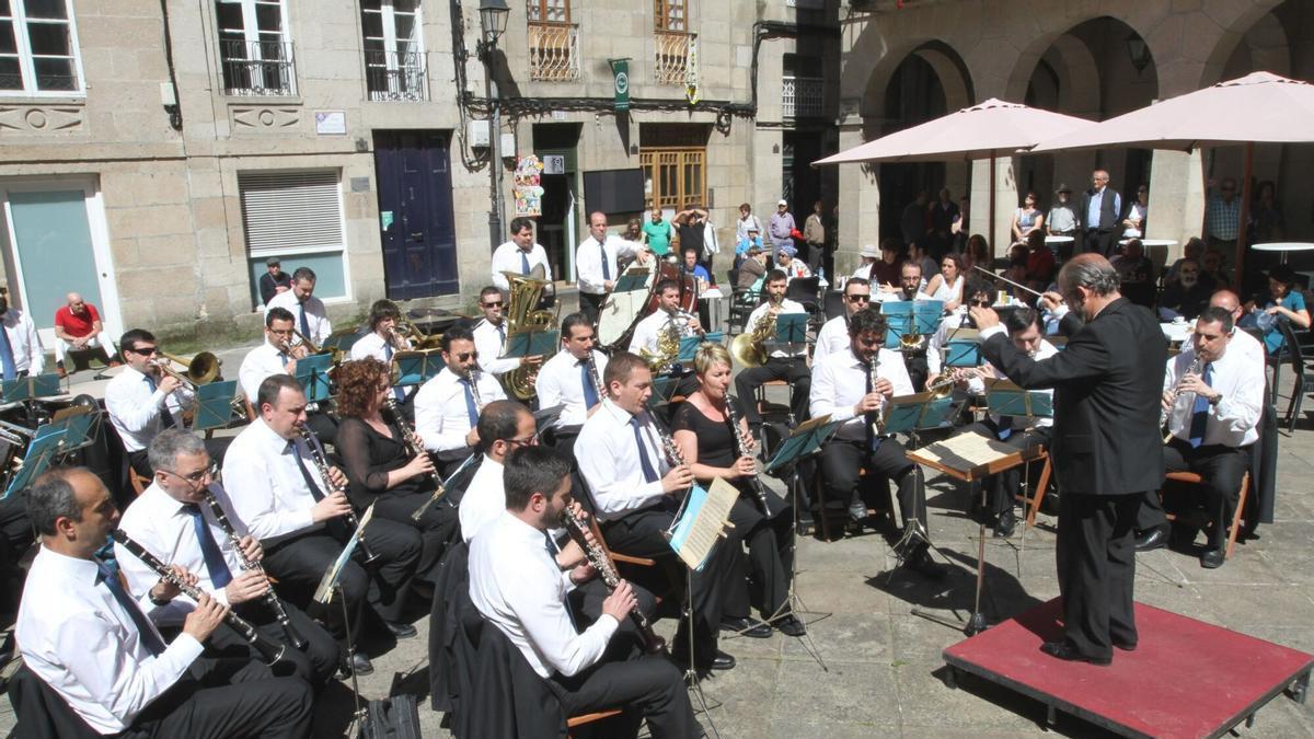Uno de los últimos conciertos de la banda municipal.