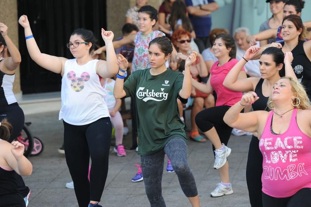 La Alberca se pone en forma a ritmo de zumba