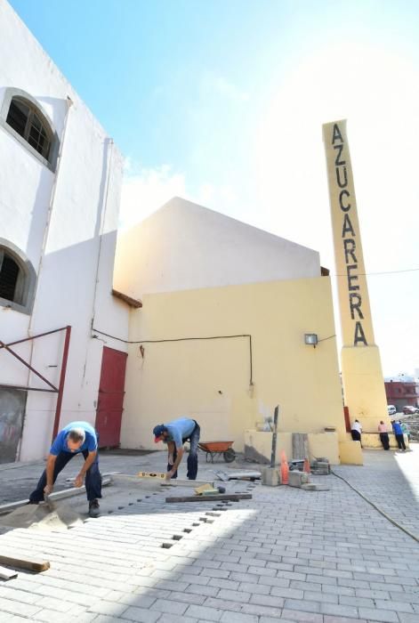 25/09/19 TELDE.  La antigua Fábrica de Azúcar de Telde, está siendo acondicionada por alumnos de PFAE.     FOTÓGRAFA: YAIZA SOCORRO.  | 25/09/2019 | Fotógrafo: Yaiza Socorro