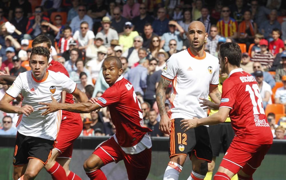 Valencia - Sevilla, en imágenes