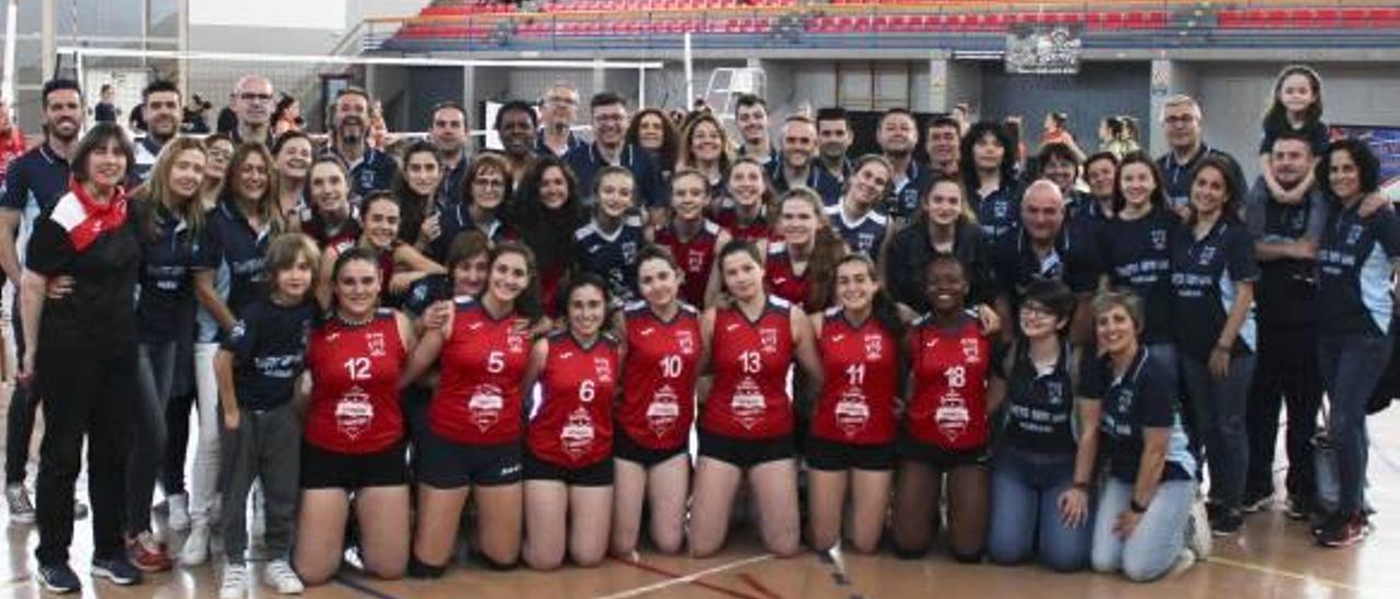 El cadete femenino del Xàtiva Voleibol se proclama campeón autonómico