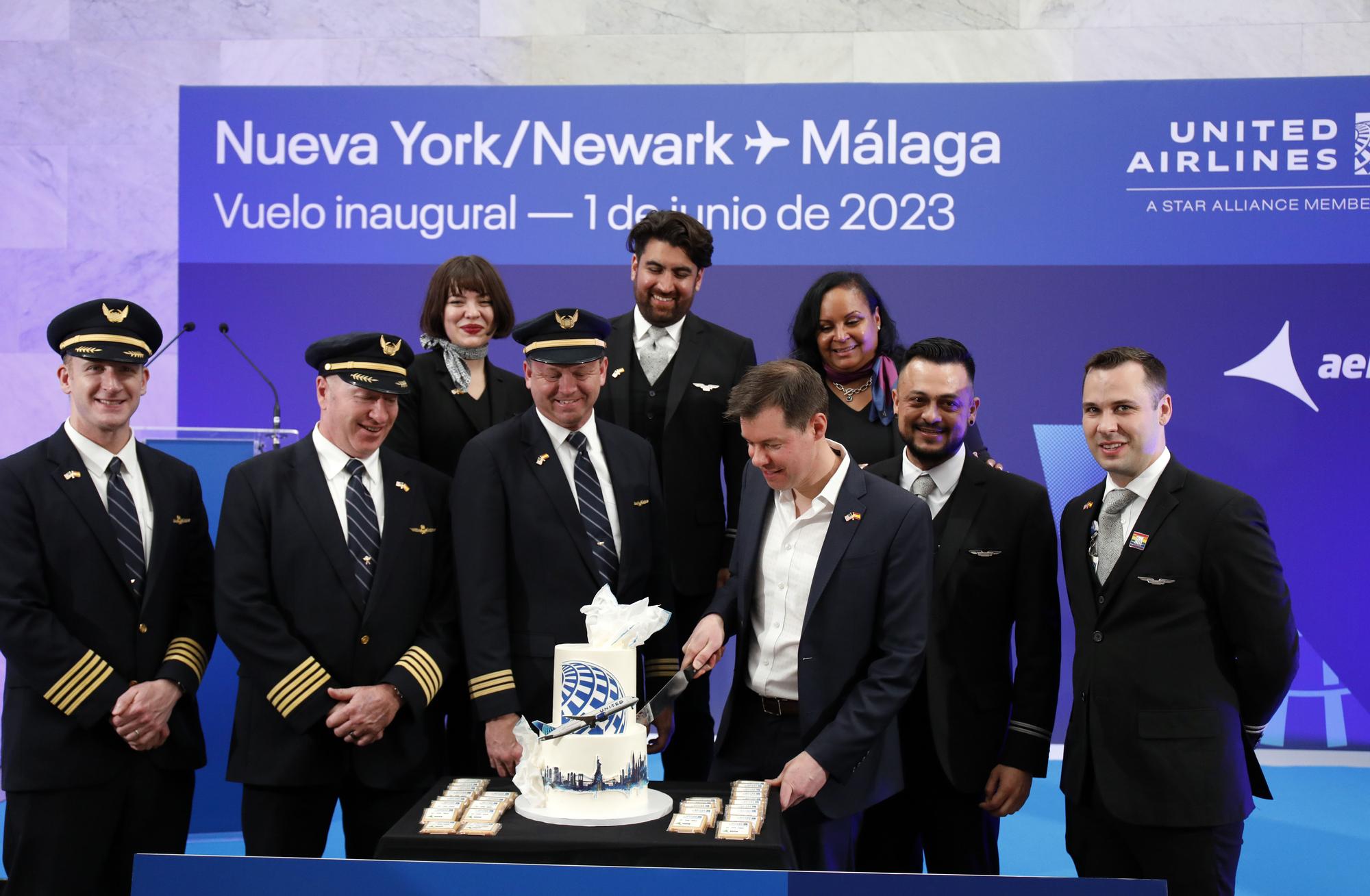 Málaga estrena su nueva ruta área con Nueva York