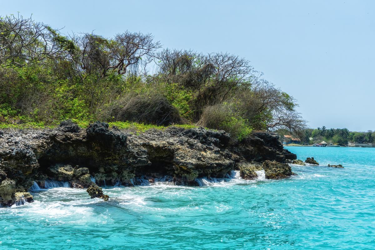Las islas del Rosario ofrecen estampas naturales únicas.