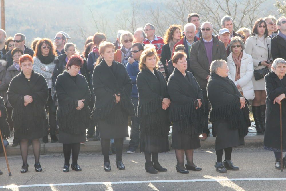 Procesión del Viernes Santo en Bercianos de Aliste