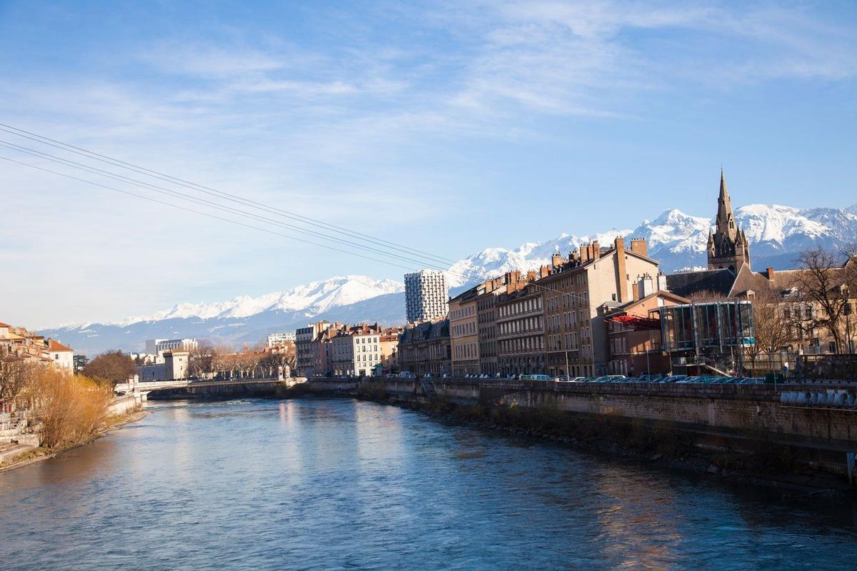 Esquí en los Alpes franceses