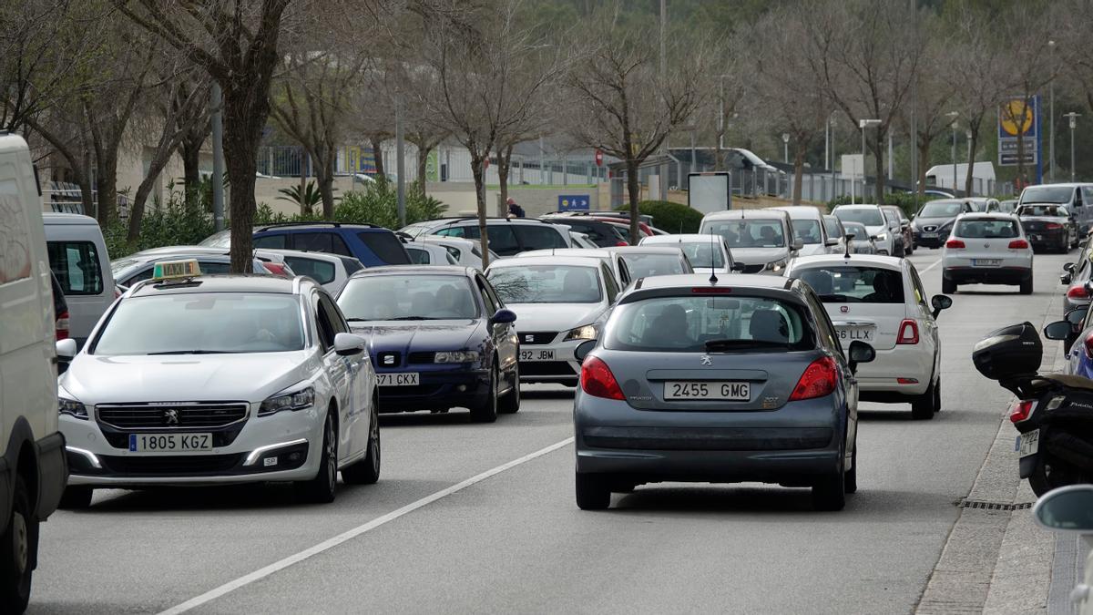 Congestión circulatoria en Peguera.