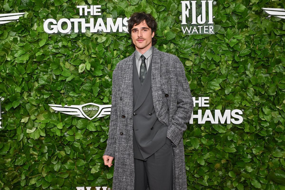 Jacob Elordi attends The Gotham Film Awards at Cipriani Wall Street on Monday, Dec. 1, 2025, in New York. (Photo by Evan Agostini/Invision/AP). 120125132344, 21334631