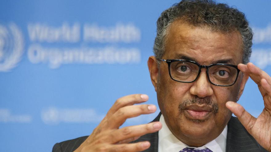 El director general de la Organización Mundial de la Salud (OMS), Tedros Adhanom Ghebreyesus.